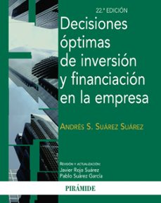 decisiones optimas de inversion y financiacion en la empresa-9788436829839