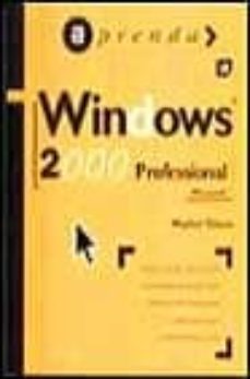aprenda windows 2000 profesional-9788440693839