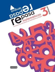repasa: cuadernos de matematicas y lengua 3º primaria-9788444172439