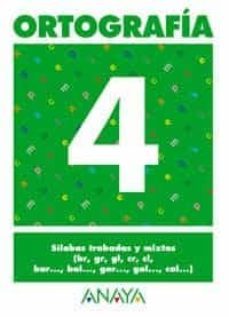ortografia 4 (primaria) (ed. 2004)-andrea pastor-9788466727839