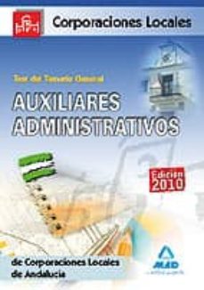 test general de auxiliares administrativos de corporaciones local es de andalucia-9788467639339