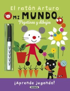 mi mundo, pegatinas y dibujos-9788467743739