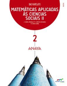 matematicas aplicadas as ciencias sociais ii.2º bachillerato-9788469813539