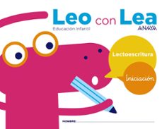leo con lea iniciación edicacion infantil 3 años mec-9788469829639