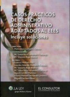 casos practicos de derecho administrativo adaptados al eees-9788470525339