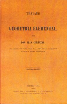 tratado de geometria elemental-juan cortazar-9788477198239