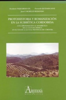 protohistoria y romanizacion en la subbetica cordobesa: una aprox imacion al desarrollo de la cultura iberica en el sur de la actual provincia de cordoba (incluye cd-rom)-9788482662039