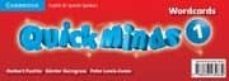 quick minds level 1 wordcards spanish edition-9788483234839