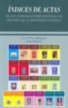 indices de actas-jose a. (coord.) ferrer benimeli-9788483800539
