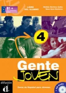 gente joven 4: libro del alumno + cd (nivel b1)-9788484435839