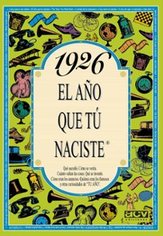 1926 el año que tu naciste-rosa collado bascompte-9788488907639