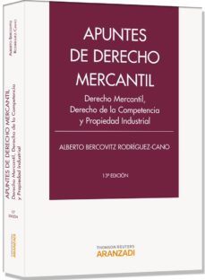 apuntes de derecho mercantil  (13ª ed.)-alberto bercovitz rodriguez cano-9788490140239