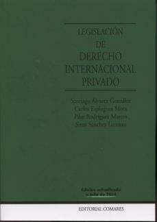 legislacion de derecho internacional privado-9788490451939