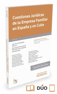 cuestiones juridicas de la empresa familiar en españa y en cuba-9788490995839