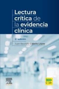 lectura critica de la evidencia clinica (2ª ed.)-juan bautista cabello lopez-9788491138839