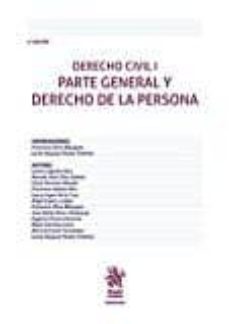 derecho civil i parte general y derecho de la persona (2ª ed.)-leonor aguilar ruiz-9788491432739