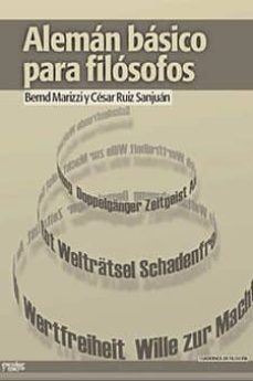 aleman basico para filosofos-bernd marizzi-cesar ruiz sanjuan-9788494035739