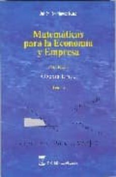 matematicas para economia y empresa (vol. 1): algebra. teoria-julian rodriguez ruiz-9788496062139
