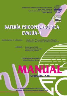 bateria psicopedagocia valua-1 (manual)-jesus garcia vidal-daniel gonzalez manjon-9788497270939