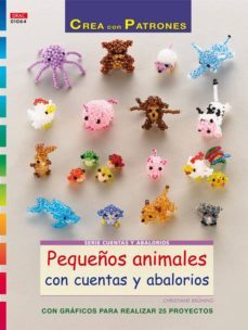 pequeños animales con cuentas y abalorios-christiane bruning-9788498744439