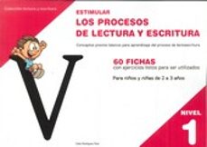 estimular nivel 01 los procesos de lectura y escritura-9788498963939