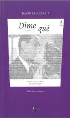 dime que (ebook)-david leo garcia-9789560105639