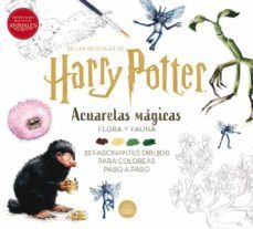 harry potter. acuarelas magicas: flora y fauna-9791259571939
