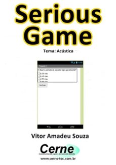 serious game tema: acustica (ebook)-vitor amadeu souza-3410002255549