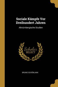 sociale kmpfe vor dreihundert jahren-9780270786149