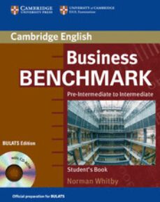 business benchmark pre-intermediate to intermediate: student s bo ok and cd-rom-guy brook hart-norman whitby-9780521672849