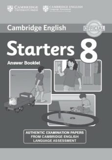 starters 8 answer booklet-9781107620049