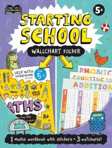 help with homework: 5+ starting school wallchart folder-9781800221949