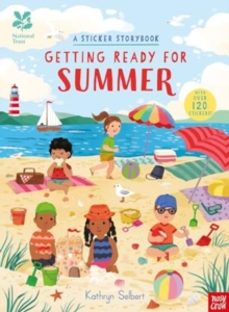 national trust: getting ready for summer, a sticker storybook-kathryn selbert-9781839945649