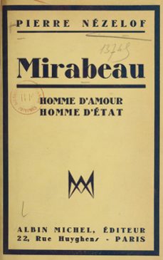 mirabeau (ebook)-pierre nezelof-9782226428349