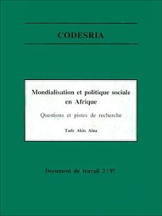 mondialisation et politique sociale en afrique (ebook)-9782869788749