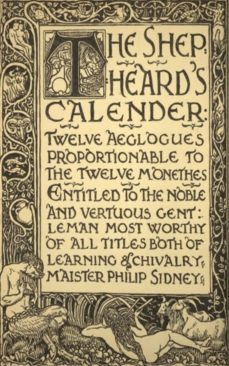 the shepheard's calender: twelve aeglogues proportional to the twelve monethes (ebook)-edmund spenser-9783736410749