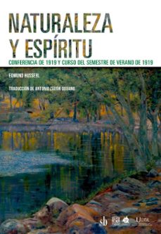 naturaleza y espiritu (ebook)-edmund husserl-9786316593849