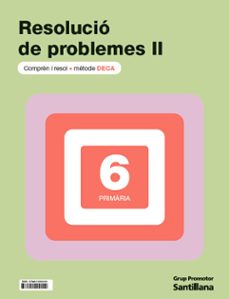 quadern de problemes deca ii  6º e. primaria-9788410990449