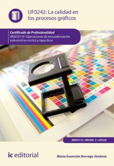 la calidad en los procesos graficos. argc0110 (ebook)-maría asunción borrego jiménez-9788411030649