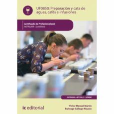 (i.b.d.) hotr0209 preparacion y cata de aguas, cafes e infusiones sumilleria-9788411034449