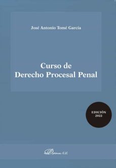 curso de derecho procesal penal-jose antonio tome garcia-9788411225649