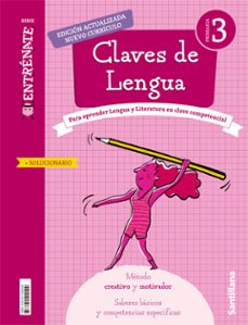 entrenate. claves de lengua 3 primaria grup promotor.-9788411290449