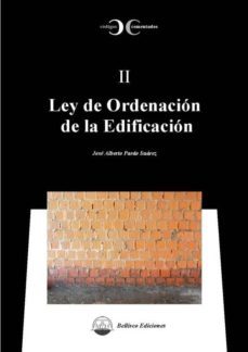 ley de ordenacion de la edificacion-9788412017649