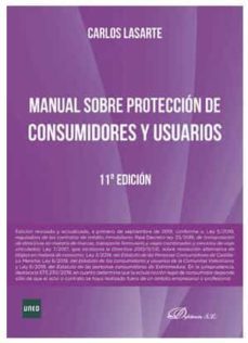 manual sobre proteccion de consumidores y usuarios 11ª ed. 2019-9788413242149
