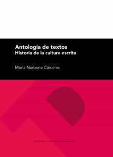 antología de textos. historia de la cultura escrita-9788413400549