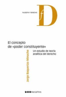 el concepto de «poder constituyente»-jorge baquerizo minuche-9788413813349