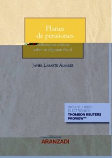planes de pensiones-javier lasarte alvarez-9788413901749
