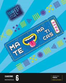 matematicas 6º educacion primaria proyecto fanfest cuaderno-9788414044049