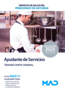 ayudante de servicios. temario parte general-9788414296349