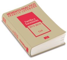 (i.b.d.)memento familia y sucesiones 2013-2014-9788415446149